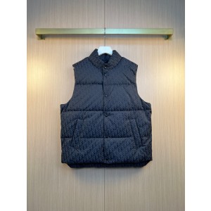 디올(DIOR)오블리크 올오버 패턴 다운 베스트 의류