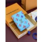 LOUIS VUITTON LV 루이비통 포켓 오거나이저 '모노그램 도넛' 라이트 블루 (M28282) 카드 지갑