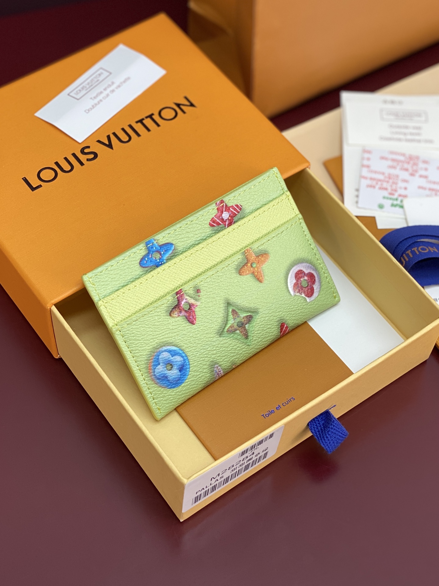 LOUIS VUITTON LV 루이비통 더블 카드 홀더 '모노그램 도넛' 지갑 M28284