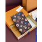 LOUIS VUITTON LV 루이비통 여권 커버 '모노그램 도넛' 브라운 (M28281) 지갑