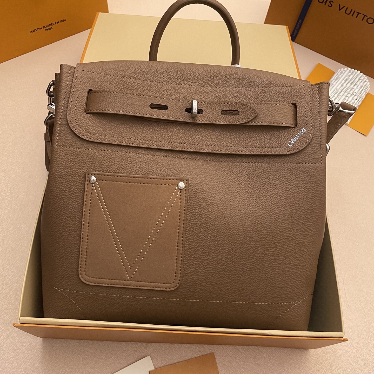 Louis Vuitton LV 루이비통 스티머 30 핸드백 토트백 크로스백 가방