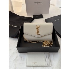 Saint Laurent YSL 생로랑 ENVELOPE 엔벨로프 그레인 레더 체인백 (WOC) 가방