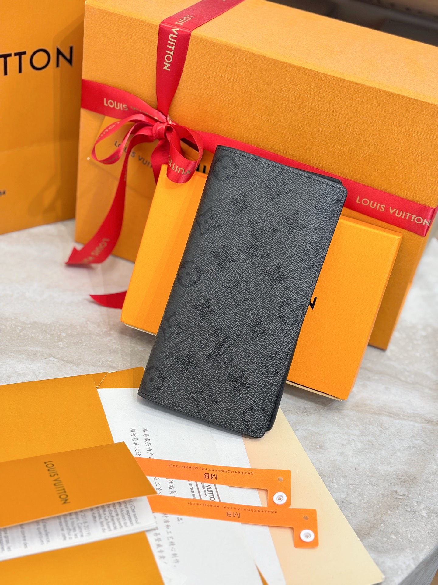 Louis Vuitton LV 루이비통 브라자 월릿 장지갑 M61697