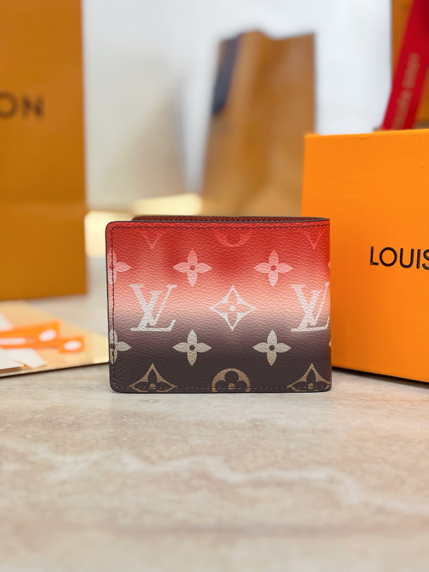 Louis Vuitton LV 루이비통 슬렌더 월릿 반지갑 M28006