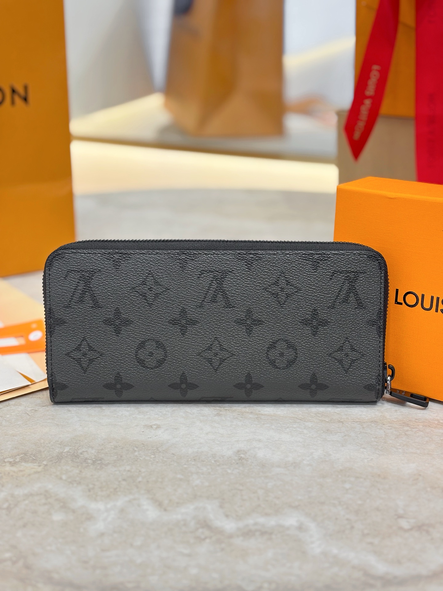 Louis Vuitton LV 루이비통 지피 월릿 버티컬 장지갑 M28048