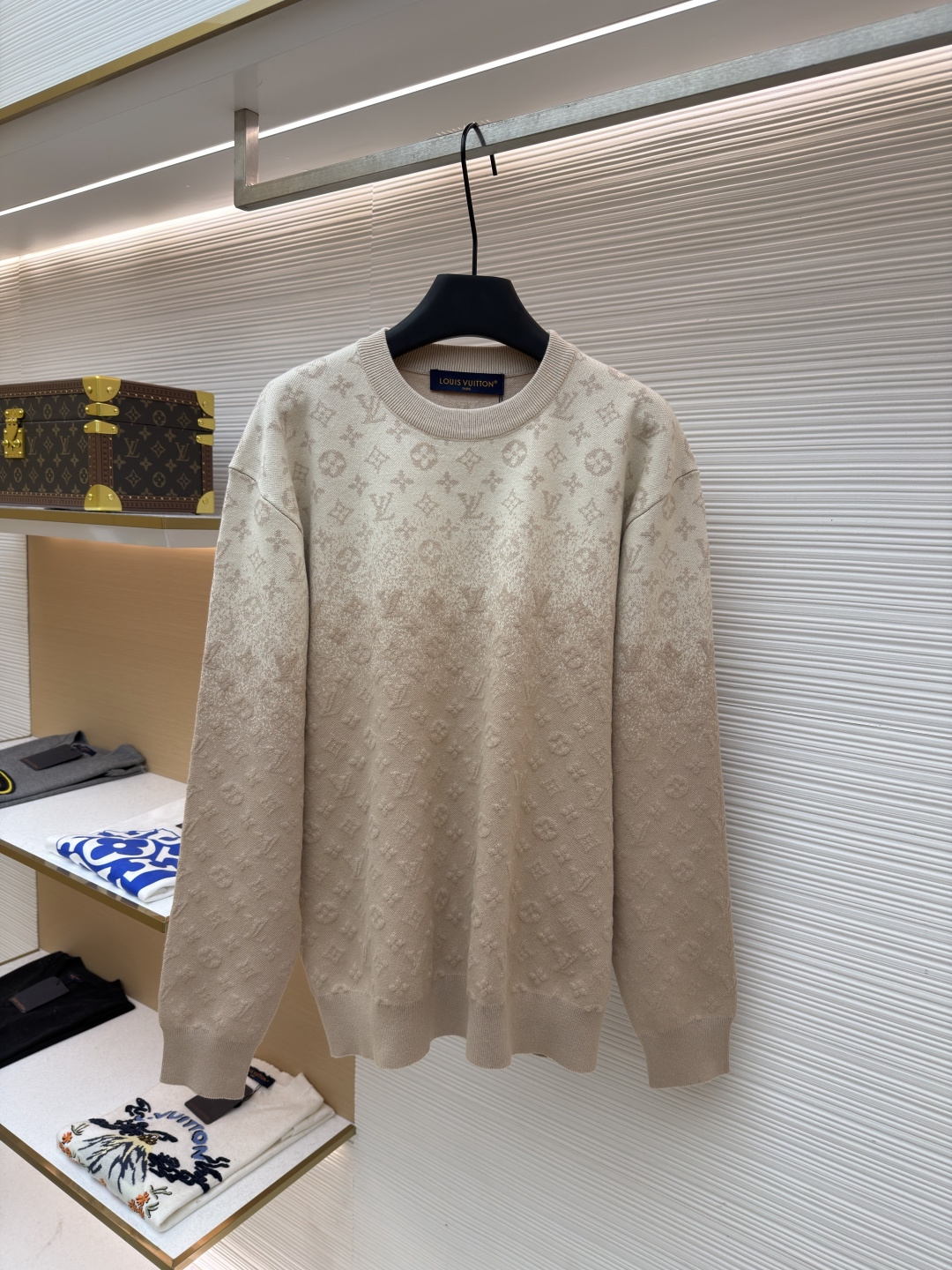 루이비통(LV) 레터 그라데이션 니트 스웨터 의류