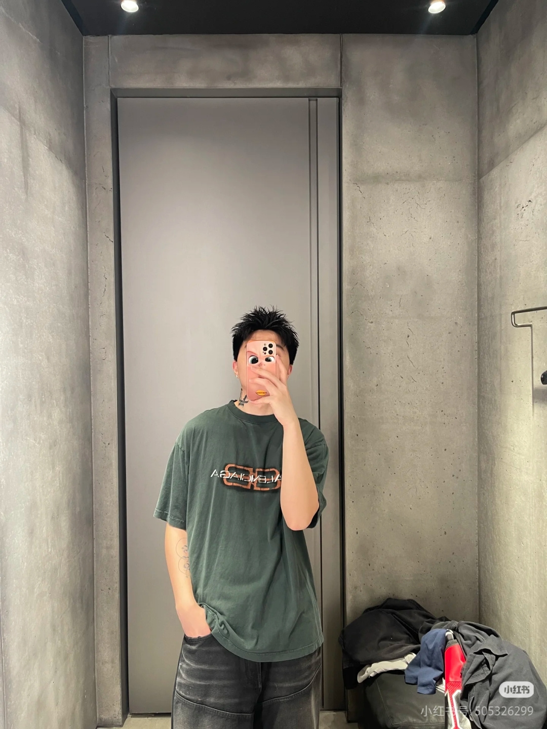 발렌시아가(Balenciaga) 빈티지 레터 반소매 티셔츠 의류