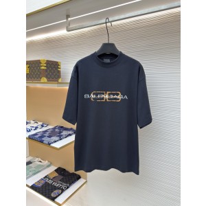 발렌시아가(Balenciaga) 빈티지 레터 반소매 티셔츠 의류