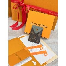 Louis Vuitton LV 루이비통 모노그램 라이트 그린 카드 홀더 지갑 M25659