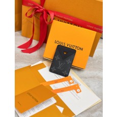 Louis Vuitton LV 루이비통 모노그램 이클립스 블랙 카드 홀더 지갑 M12602