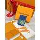 Louis Vuitton LV 루이비통 모노그램 스카이 블루 카드 홀더 지갑 M26030
