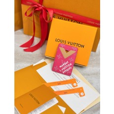 Louis Vuitton LV 루이비통 모노그램 푸시아 카드 홀더 지갑 M26944