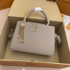 LV 루이비통 카퓌신 Fireworks 주얼리 에디션 토트백 숄더백 가방 스몰