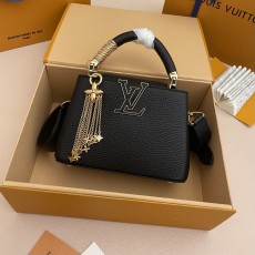 LV 루이비통 카퓌신 Fireworks 주얼리 에디션 토트백 숄더백 가방 미니