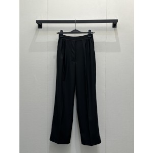 Louis Vultton LV 루이비통 로고 자카드 밴딩 와이드 슬랙스 팬츠 바지 의류