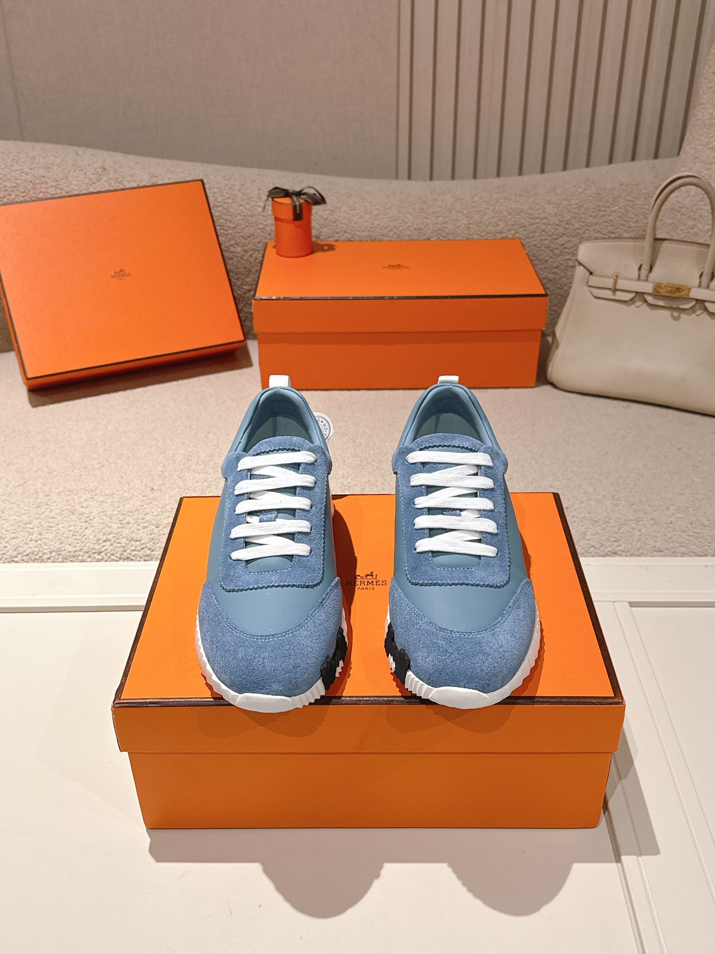 에르메스(HERMES) 클래식 커플 어글리 스니커즈 신발