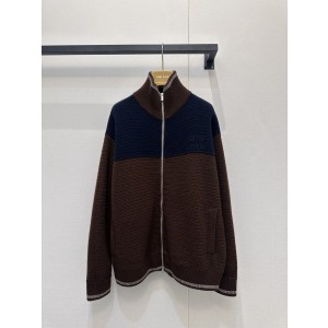 미우미우(miumiu) 배색 집업 가디건 자켓 재킷 의류