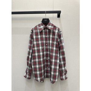 셀린느(CELINE) 빈티지 헤비 체크 셔츠 의류