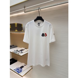 몽클레르(MONCLER) 패치 로고 반소매 티셔츠 의류
