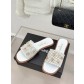 샤넬(CHANEL) 더블 C 플랫 슬리퍼 신발