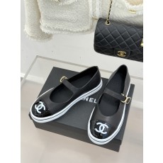 샤넬(CHANEL) 배색 플랫폼 메리제인 슈즈 신발