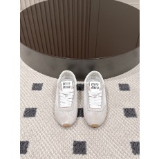 미우미우(MiuMiu) 메쉬 독일군 트레이너 스니커즈 신발