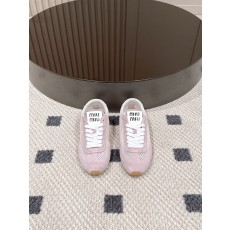미우미우(MiuMiu) 메쉬 독일군 트레이너 스니커즈 신발