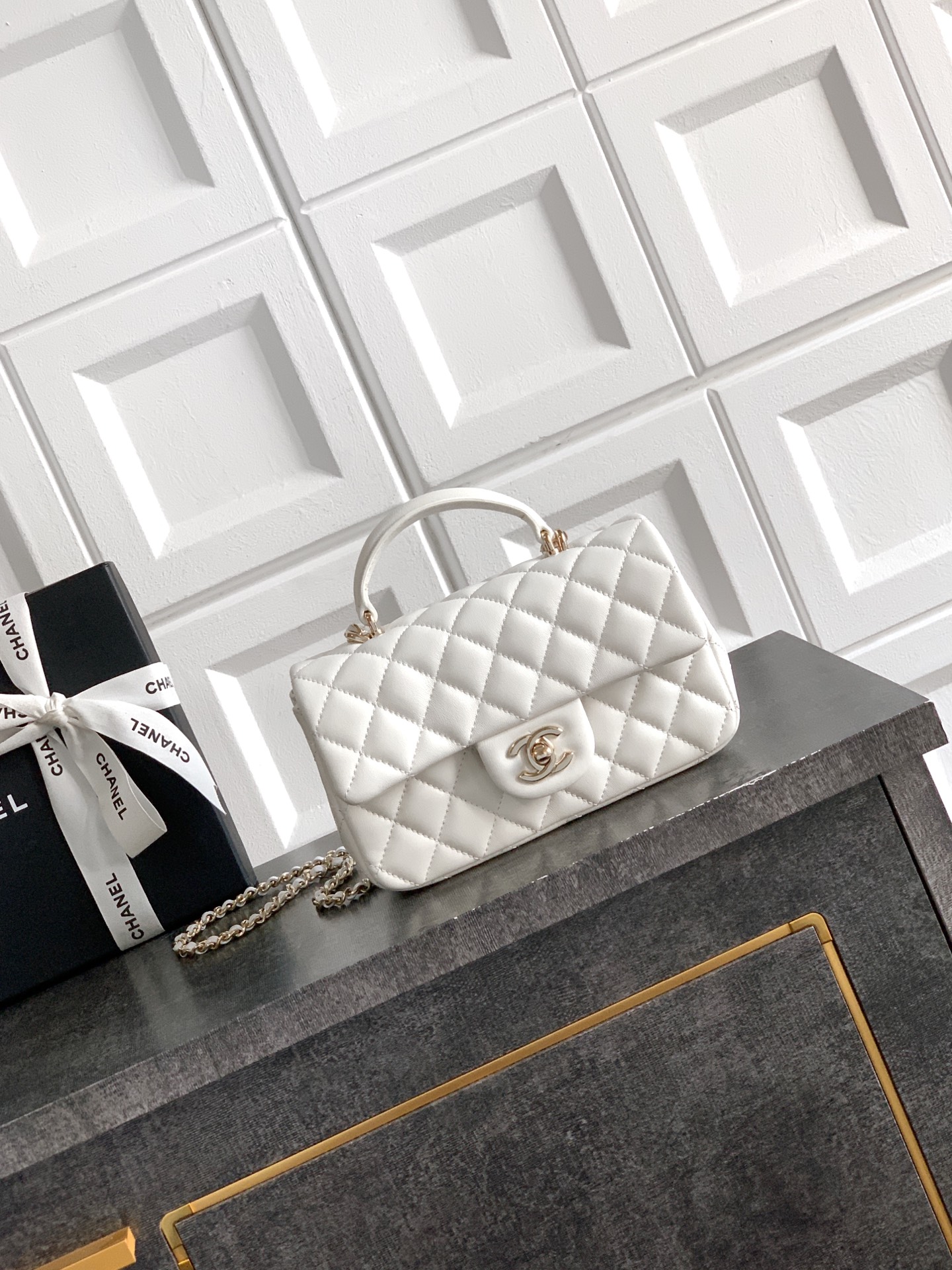 샤넬(Chanel) 미니 CF 핸들백 토트백 숄더백 가방