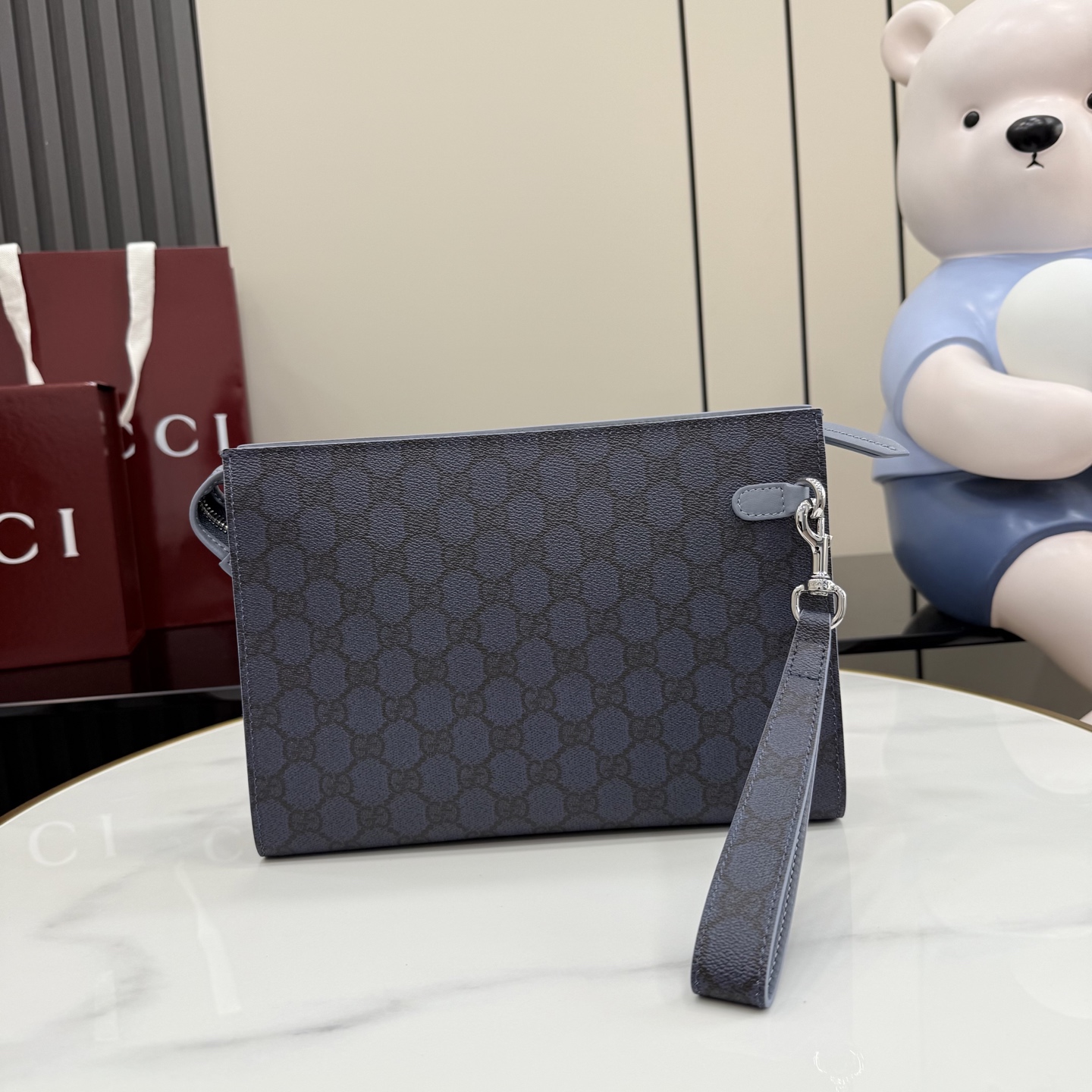 GUCCI 구찌 GG 수프림 소프트 클러치 백 (768255) 가방