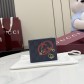 GUCCI 구찌 GG 수프림 인터로킹 G & 홀스빗 프린트 반지갑 지갑 (853434)