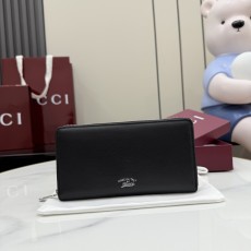 GUCCI 구찌 2026 SS 리라(Lira) 짚 어라운드 장지갑 (867318)