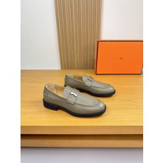 HERMES 에르메스 핸드그레인 레더 드레스 슈즈 구두 신발