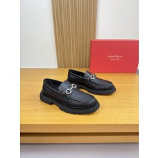 Ferragamo 페라가모 나파 레더 드레스 슈즈 로퍼 구두 신발