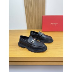 Ferragamo 페라가모 나파 레더 드레스 슈즈 로퍼 구두 신발