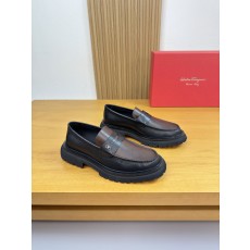 Ferragamo 페라가모 나파 레더 드레스 슈즈 로퍼 구두 신발