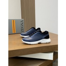 ZEGNA 제냐 남성 신상 레더 캐주얼 스니커즈 신발