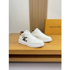 Louis Vuitton LV 루이비통 나파 레더 캐주얼 스니커즈 신발