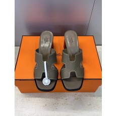 에르메스(HERMES)  굵은굽 슬리퍼 샌들 신발