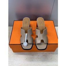 에르메스(HERMES)  굵은굽 슬리퍼 샌들 신발