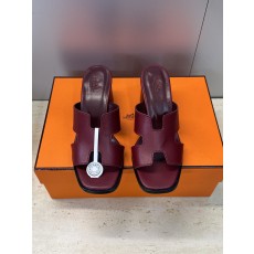 에르메스(HERMES)  굵은굽 슬리퍼 샌들 신발
