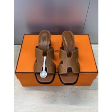에르메스(HERMES)  굵은굽 슬리퍼 샌들 신발