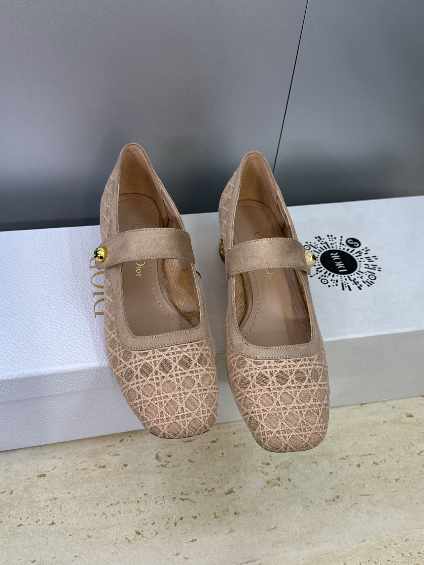 디올(DIOR) 자수 여성 슈즈 신발