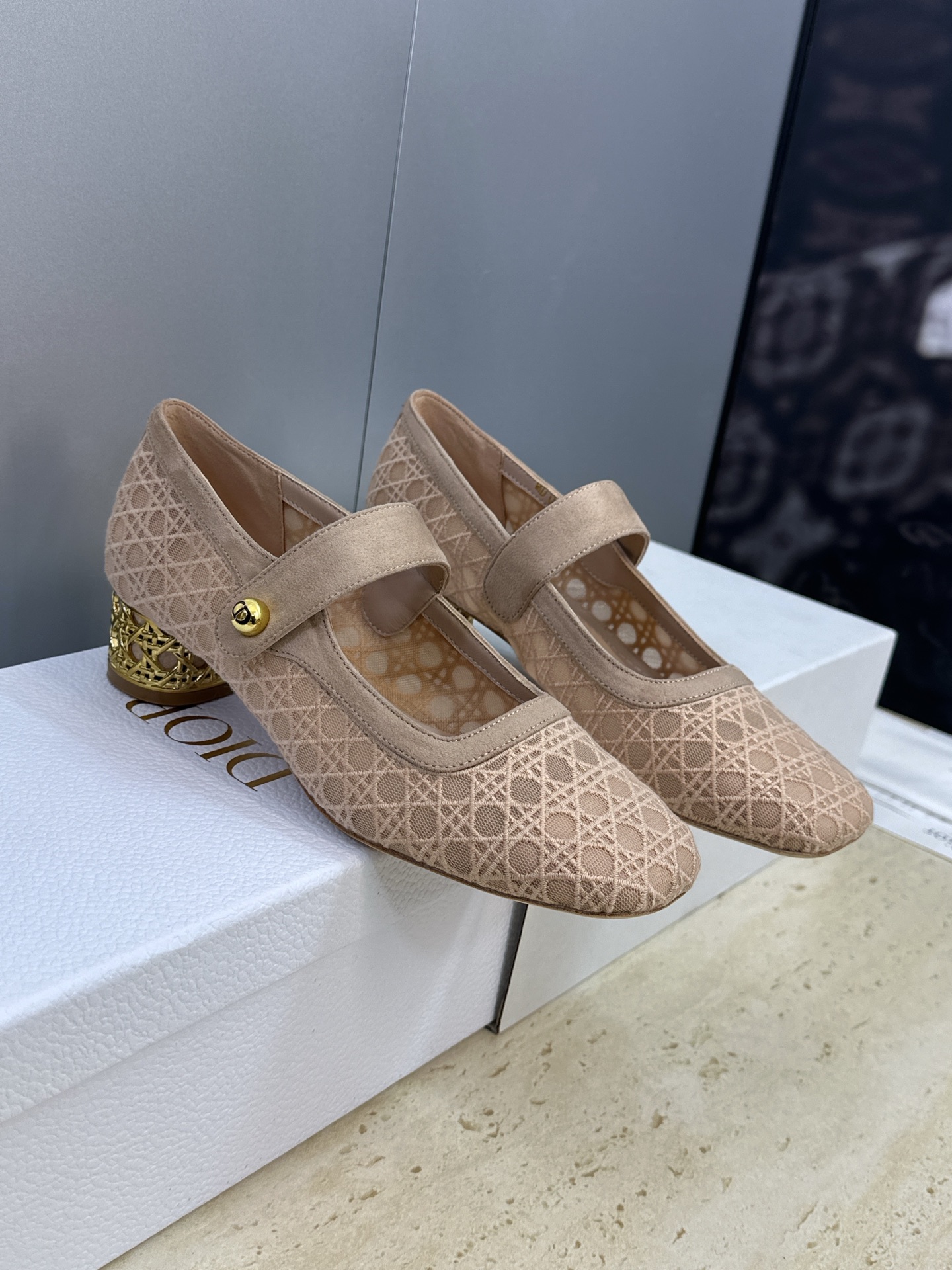 디올(DIOR) 자수 여성 슈즈 신발