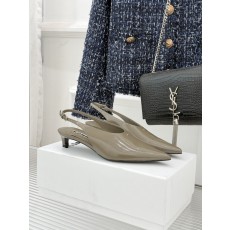 질샌더(Jil Sande) 백오픈 캣힐 샌들 신발