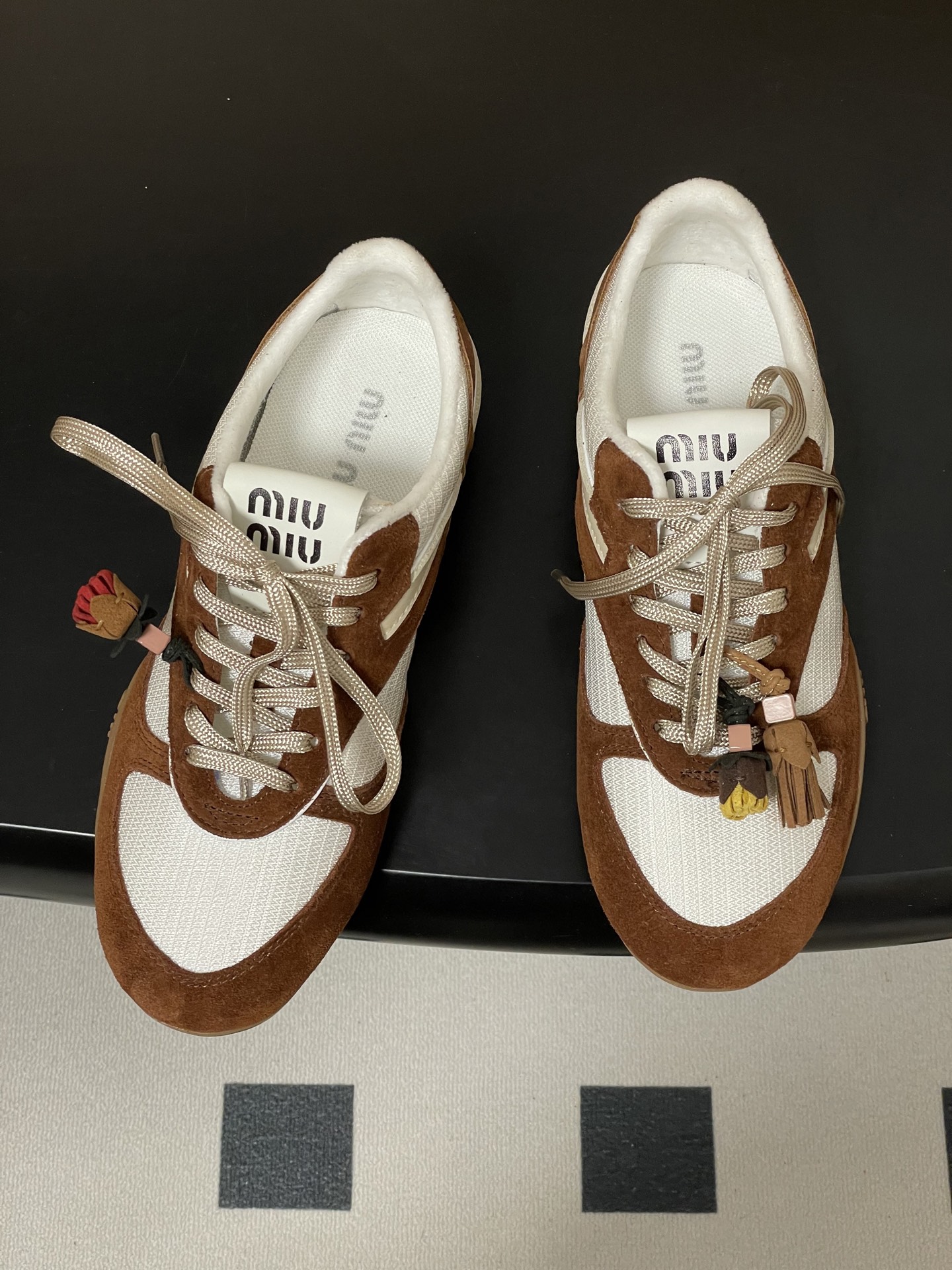 miumiu 미우미우 런웨이 발레리나 스니커즈 신발