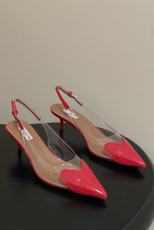 ALAIA 알라이아 26ss HIGH LOVE 하트 미드 힐 뮬 구두 신발