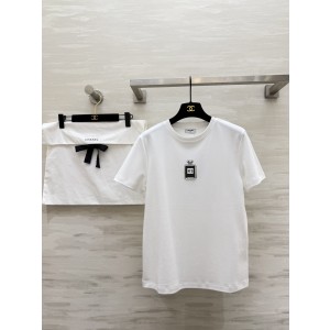 Chanel 샤넬 26SS 클래식 N°5 비딩 쥬얼 반팔 티셔츠 의류