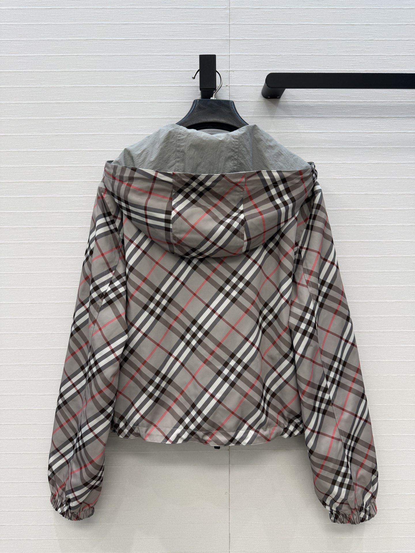 Burberry 버버리 신상 양면 노바체크 바람막이 후드 집업 자켓 재킷 의류