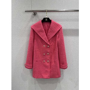 Chanel 샤넬 26C 공방 컬렉션 트위드 세일러 코트 아우터 의류