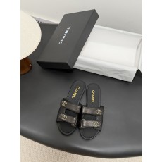 샤넬(CHANEL) 클래식 더블 C 로고 슬리퍼 신발